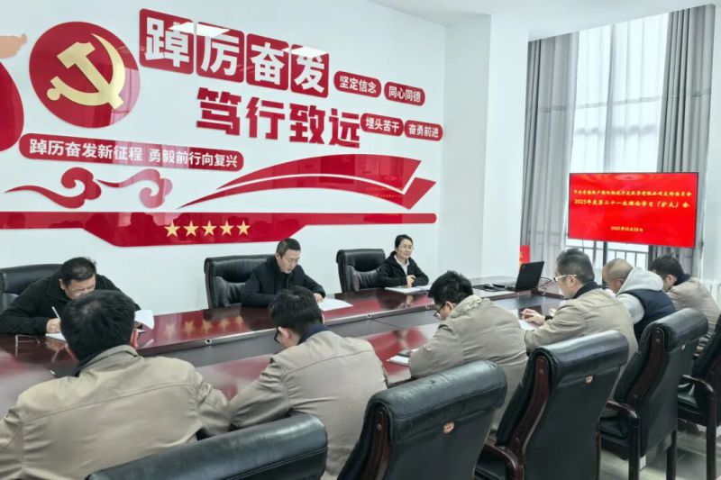 集團黨委委員、紀委書記潘彬列席旁聽朝開公司黨支部理論學習會并講授專題黨課