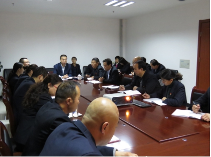 集團黨委成員、紀委書記李志明來我司宣講黨的十九大精神