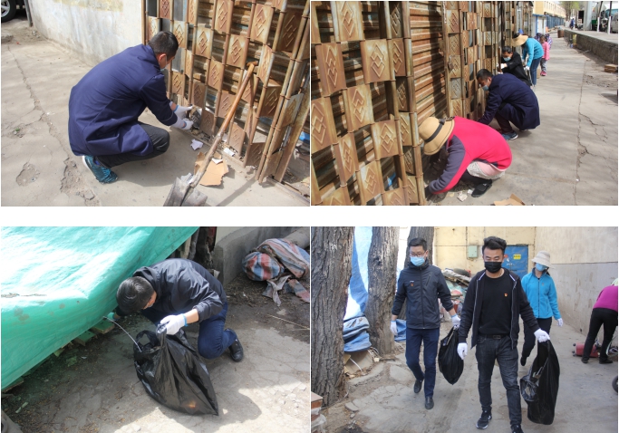 中共青海省第三建筑工程有限公司支部委員會(huì)開展&ldquo;黨旗領(lǐng)航，愛衛(wèi)同行&rdquo;主題黨日活動(dòng)